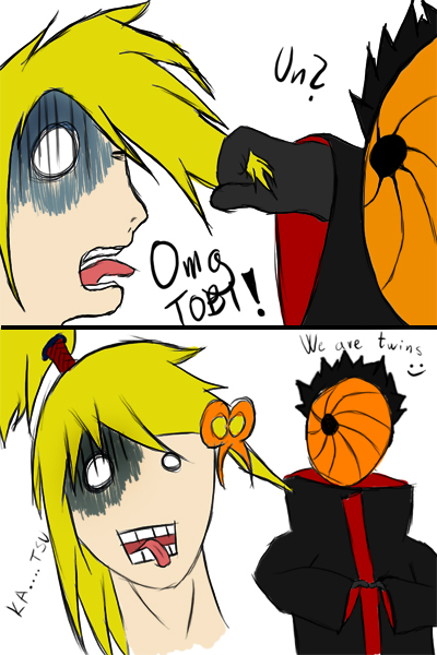 Deidara a Tobi ;)